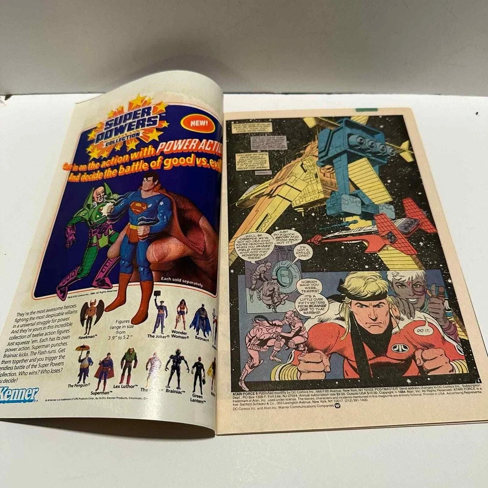 ATARI FORCE 6 JUNE 84 Meeting with Life and Death‎ DC Comic Book